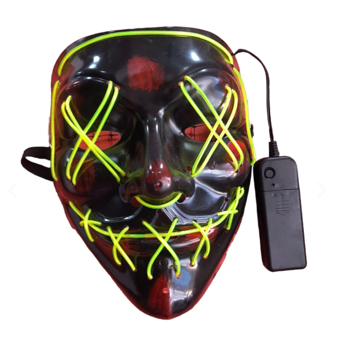 Mascara Halloween Luz Led Varias Referencias